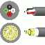 大電 ロボトップDP6/UL2501 2C Ｘ 1.25SQ/AWG16 | 600V | 耐油性 | 柔軟性 | 低速移動用 | RoHS2 |