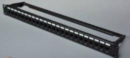 日本製線　Cat.6用 JJアダプタパッチパネル　NSJJC6PPH24BK