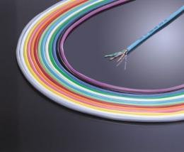 通信興業　(TSUNET)CAT5eケーブル(単線)　TSUNET-350E 0.5mm-4P(300m巻き)