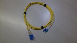 AC-UNION　片端SC/LCコネクタ付SM2心コード　1m　HKB-SCLC1-01L