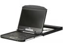 ATEN CL3100NXJJS USB/VGA対応 シングルスライドLCDコンソールドロワー（ショートラック対応）/ショートレール