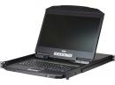 ATEN CL3108NXJJL PS/2-USB対応 8ポートVGA シングルスライド ワイドスクリーンLCD KVMドロワー/ロングレール