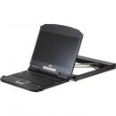 ATEN CL3800NWJJL USB HDMI DVI VGA デュアルスライド対応18.5インチ フルHD LCDコンソールドロワー/ロングレール