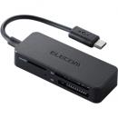 ELECOM MRS-MB05BK タブレット・スマホ専用メモリリーダライタ/44+6メディア/ブラック