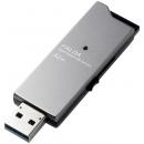 ELECOM MF-DAU3032GBK USBメモリー/USB3.0対応/スライド式/高速/FALDA/32GB/ブラック
