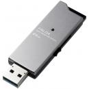 ELECOM MF-DAU3064GBK USBメモリー/USB3.0対応/スライド式/高速/FALDA/64GB/ブラック