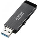 ELECOM MF-ENU3A08GBK USBフラッシュ/8GB/ハードウェア暗号化機能/ブラック/USB3.0