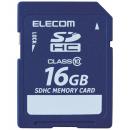 ELECOM MF-FSD016GC10R SDHCカード/データ復旧サービス付/Class10/16GB