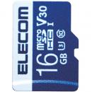 ELECOM MF-MS016GU13V3R microSDHCカード/データ復旧サービス付/ビデオスピードクラス対応/UHS-I U3 80MB/s 16GB