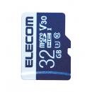 ELECOM MF-MS032GU13V3R Nintendo Switch対応メモリカード/MicroSDHCカード/データ復旧サービス付/ビデオスピードクラス対応/UHS-I U3 80MB/s 32GB