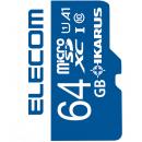 ELECOM MF-MS064GU11IKA microSDXCカード/IKARUS付/UHS-I U1/64GB