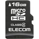 ELECOM MF-MSD016GC4R microSDHCカード/データ復旧サービス付/Class4/16GB