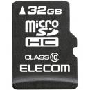 ELECOM MF-MSD032GC10R microSDHCカード/データ復旧サービス付/Class10/32GB