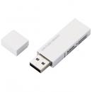 ELECOM MF-MSU2B16GWH USBメモリー/USB2.0対応/セキュリティ機能対応/16GB/ホワイト