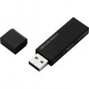 ELECOM MF-MSU2B64GBK USBメモリー/USB2.0対応/セキュリティ機能対応/64GB/ブラック
