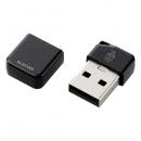ELECOM MF-USB3064GBK USBメモリ/USB3.2(Gen1)対応/小型/キャップ付/誤消去防止機能ソフト対応/64GB/ブラック