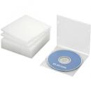 ELECOM CCD-JPCS10CR Blu-ray/DVD/CDスリムPPケース/1枚収納/10パック/クリア