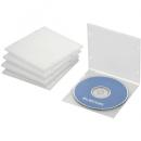 ELECOM CCD-JPCS5CR Blu-ray/DVD/CDスリムPPケース/1枚収納/5パック/クリア