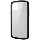 ELECOM PM-A19BTSLFCBK iPhone 11 Pro用TOUGH SLIM LITEケース/フレームカラー/ブラック