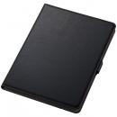 ELECOM TB-A19R360BK iPad 10.2 2019年モデル用フラップケース/ソフトレザー/360度回転/ブラック