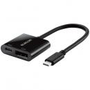 ELECOM AD-CDPPDBK USB Type-C映像変換アダプタ/USB Type-C - DisplayPort＆給電ポート/ブラック