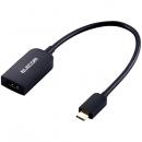ELECOM AD-CHDMIQBK2 USB Type-C映像変換アダプタ/USB Type-C to HDMI/60Hz/ブラック
