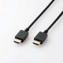 ELECOM CAC-HDPY10BK HDMIケーブル/Premium/やわらか/1.0m/ブラック