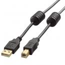 ELECOM DH-AB2F20BK USBビデオケーブル/TV-HDD用/A-B/USB2.0/ブラック/2.0m