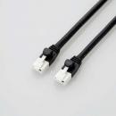 ELECOM GM-LDGPAT/BK100 LANケーブル/PS5対応/CAT6A/爪折れ防止/10m/ブラック