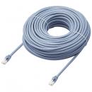 ELECOM LD-GPAT/BU30/RS LANケーブル/CAT6A対応/EU RoHS指令準拠/爪折れ防止/簡易パッケージ仕様/30m/ヨリ線/ブルー