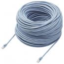 ELECOM LD-GPAT/BU80/RS LANケーブル/CAT6A対応/EU RoHS指令準拠/ツメ折れ防止カバー/簡易パッケージ仕様/80m/単線/ブルー