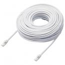 ELECOM LD-GPAT/WH30/RS LANケーブル/CAT6A対応/EU RoHS指令準拠/爪折れ防止/簡易パッケージ仕様/30m/ヨリ線/ホワイト