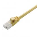 ELECOM LD-GPT/Y30/RS LANケーブル/CAT6対応/EU RoHS指令準拠/爪折れ防止/簡易パッケージ仕様/30m/イエロー