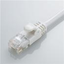 ELECOM LD-GPY/WH10 CAT6準拠 GigabitやわらかLANケーブル 10m(ホワイト)