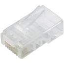 ELECOM LD-RJ45T10/T RJ45コネクタ/Cat5e対応/単線仕様/ツメ折れ防止コネクタ/10個入り