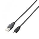 ELECOM MPA-AMB10BK Micro-USBケーブル/A-MicroB/1m/ブラック