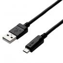 ELECOM MPA-AMB2U15BK microUSBケーブル/2A出力/スタンダード/通信・充電/1.5m/ブラック