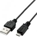 ELECOM MPA-AMBXLP05BK 極細Micro-USB(A-MicroB)ケーブル/0.5m/ブラック
