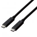 ELECOM MPA-CC13A10NBK スマートフォン用USBケーブル/USB3.1(Gen1)(C-C)/認証品/1.0m/ブラック