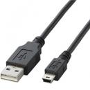 ELECOM TB-M10BK タブレットPC用USBケーブル/USB(A)オス-USB(mini-B)オス/1.0m/ブラック