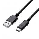 ELECOM U2C-AC40NBK USB2.0ケーブル/A-Cタイプ/認証品/4.0m/ブラック