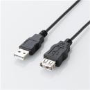 ELECOM U2C-JE10BK エコUSB2.0延長ケーブル/A-Aメスタイプ/エコ/1m/ブラック