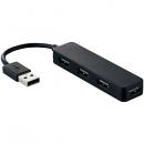 ELECOM U2H-SN4NBBK USB2.0ハブ/カラフルモデル/バスパワー/4ポート/ブラック
