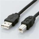 ELECOM USB2-ECO15 EU ABタイプ/RoHS指令準拠USBケーブル ABタイプ/1.5m(ブラック)