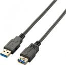 ELECOM USB3-E20BK USB3.0延長ケーブル(A-A)/2.0m/ブラック
