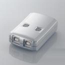 ELECOM USS2-W2 USB2.0手動切替器 2切替