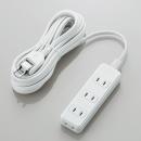 ELECOM T-ST02N-2450WH シャッタータップ/4個口/5m/ホワイト