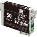 ELECOM ECI-E59B エコリカ リサイクルインクカートリッジ/エプソン/ICBK59/ブラック(顔料)