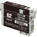 ELECOM ECI-E62B エコリカ リサイクルインクカートリッジ/EPSON ICBK62対応/ブラック(顔料)