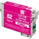 ELECOM ECI-E62M エコリカ リサイクルインクカートリッジ/EPSON ICM62/マゼンタ